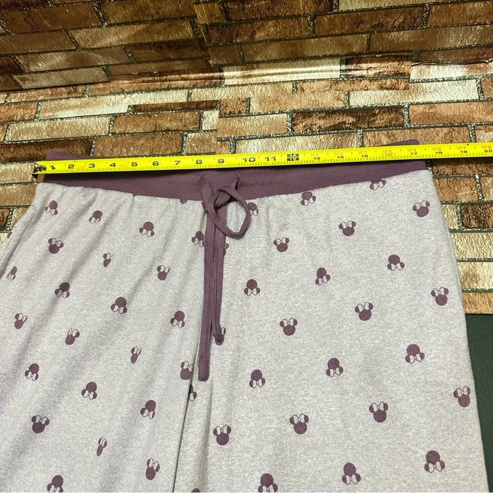 Disney Women’s Pajamas in Cream and Purple size L - Picture 4 of 9